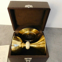 COFFRET CALICE ET PATENE EN VERMEIL