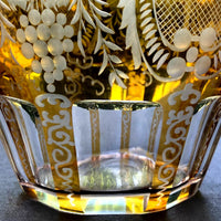 Grande Carafe en Cristal en argent massif