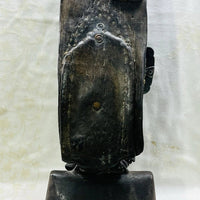 ANCIENNE CLOCHE SONNAILLE FER FORGE ART POPULAIRE DEVOUASSOUD