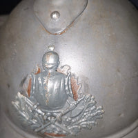 Casque Adrian Modèle 1915 – Génie Français, Insigne 1er Type