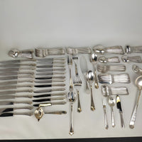 Ménagère argent christofle 163 pièces modèle Villeroy