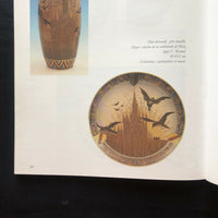 Rare grand plat grès émaillé Victor KREMER 1895