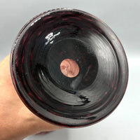 VASE PATE DE VERRE ART DECO "COLLIERS" SCHNEIDER LE VERRE FRANCAIS 1930