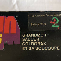 Figurine Goldorak et sa Soucoupe Popy Mattel 1978