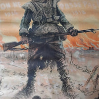 ANCIENNE AFFICHE GUERRE SIGNEE MAURICE NEUMONT 1868-1930