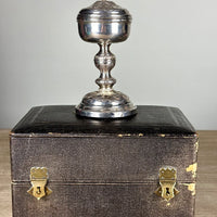 Ciboire en argent massif du XIXe siècle