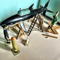 Figurine Pixi Tintin "La scène du requin"