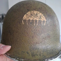 Casque M1 1er RCP Para Libe Liberation Parachutiste WW2