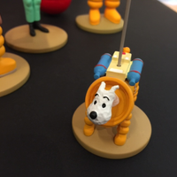 Superbe ensemble Fusée Tintin  Moulinsart