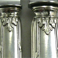 Coffret de 24 couteaux argent fourré modèle Rubans Minerve