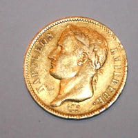 Pièce de monnaie 40 francs Napoléon